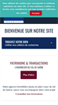 Mobile Screenshot of patrimoine-transactions.com